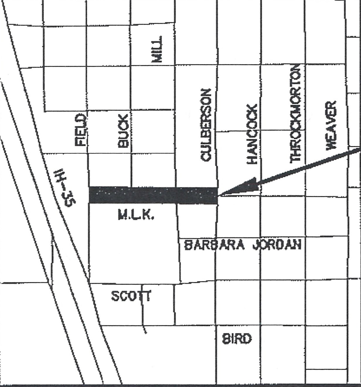 MLK Area Map